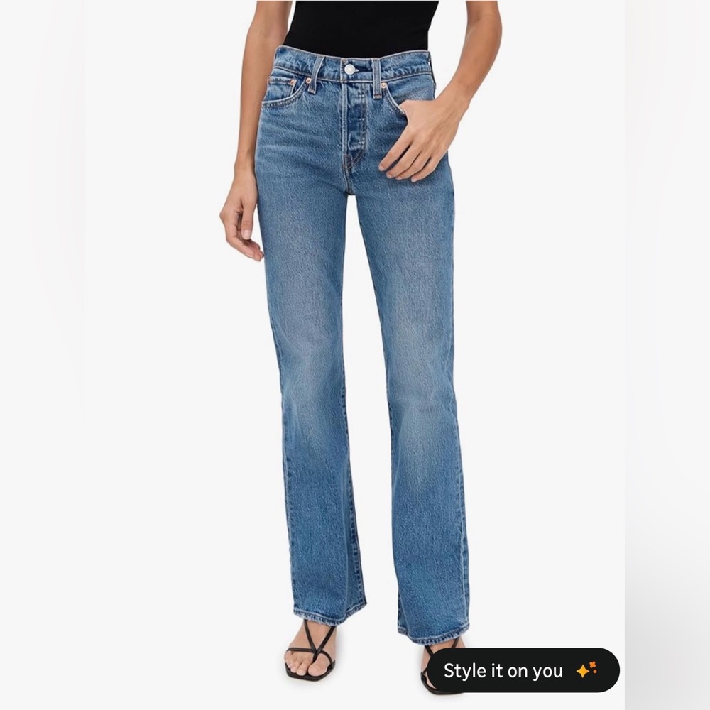 Levi’s Wedgie boot cut jeans Fair Point wash 26 NWOT